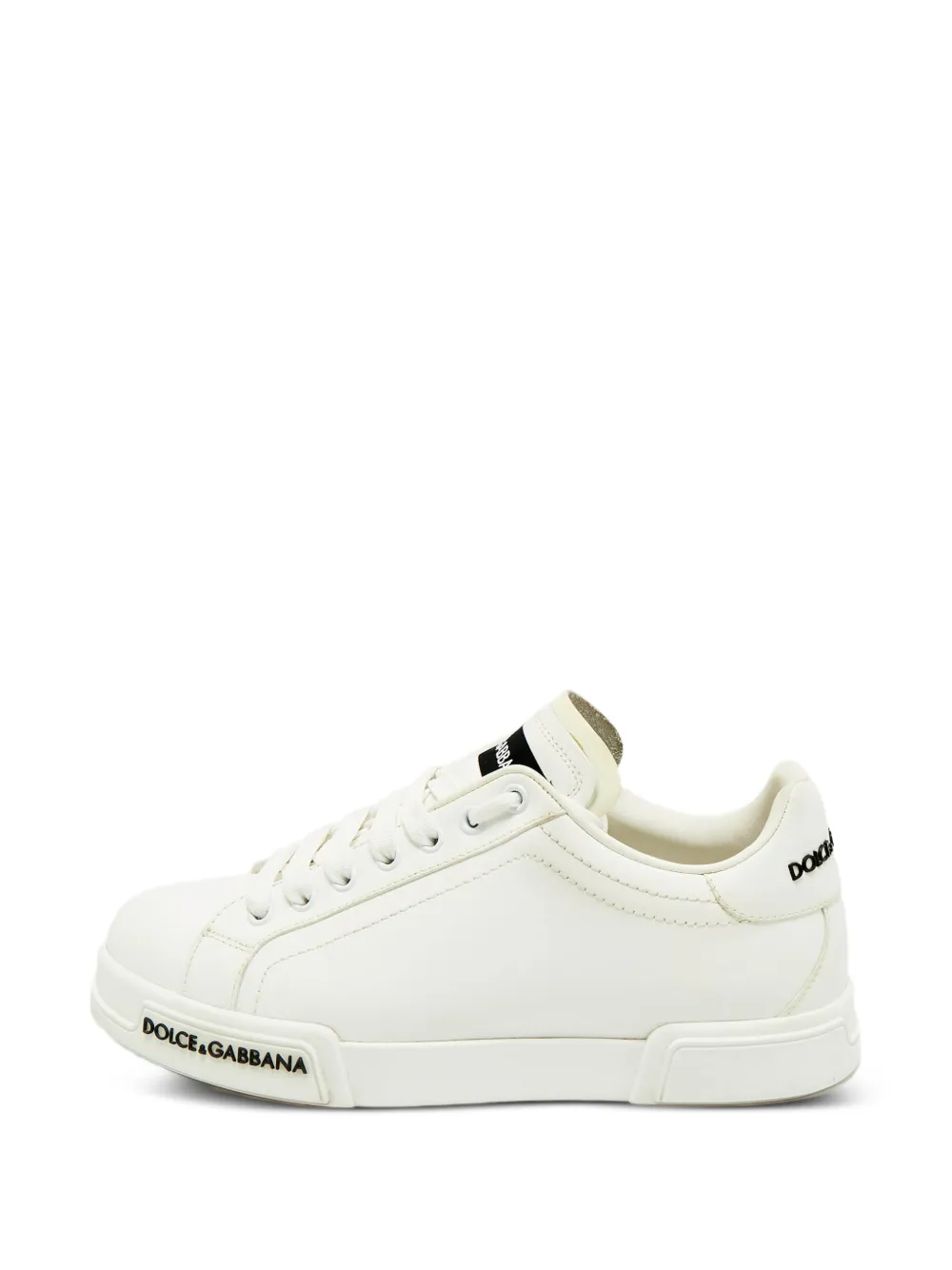 Dolce & Gabbana Pre-Owned Portofino lace-up sneakers - Weiß