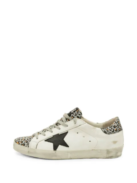 Golden Goose tenis SuperStar con estampado de leopardo