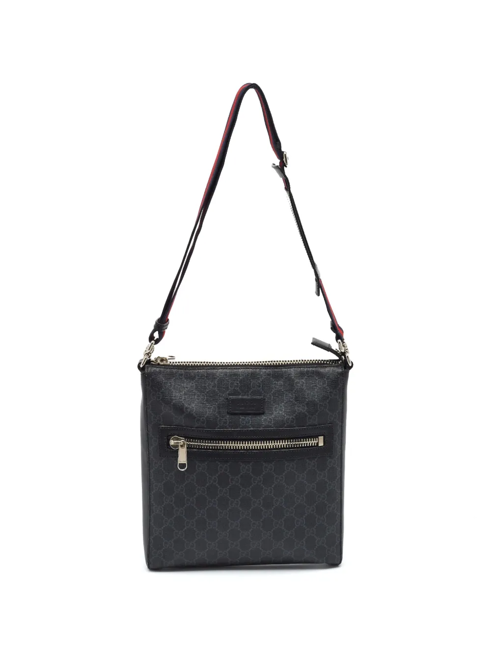 Gucci Pre-Owned GG Supreme Night Courrier messenger bag - Black