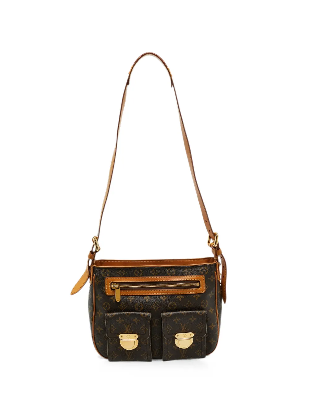 Louis Vuitton Pre-Owned 2007 GM Hudson Monogram shoulder bag - Brown