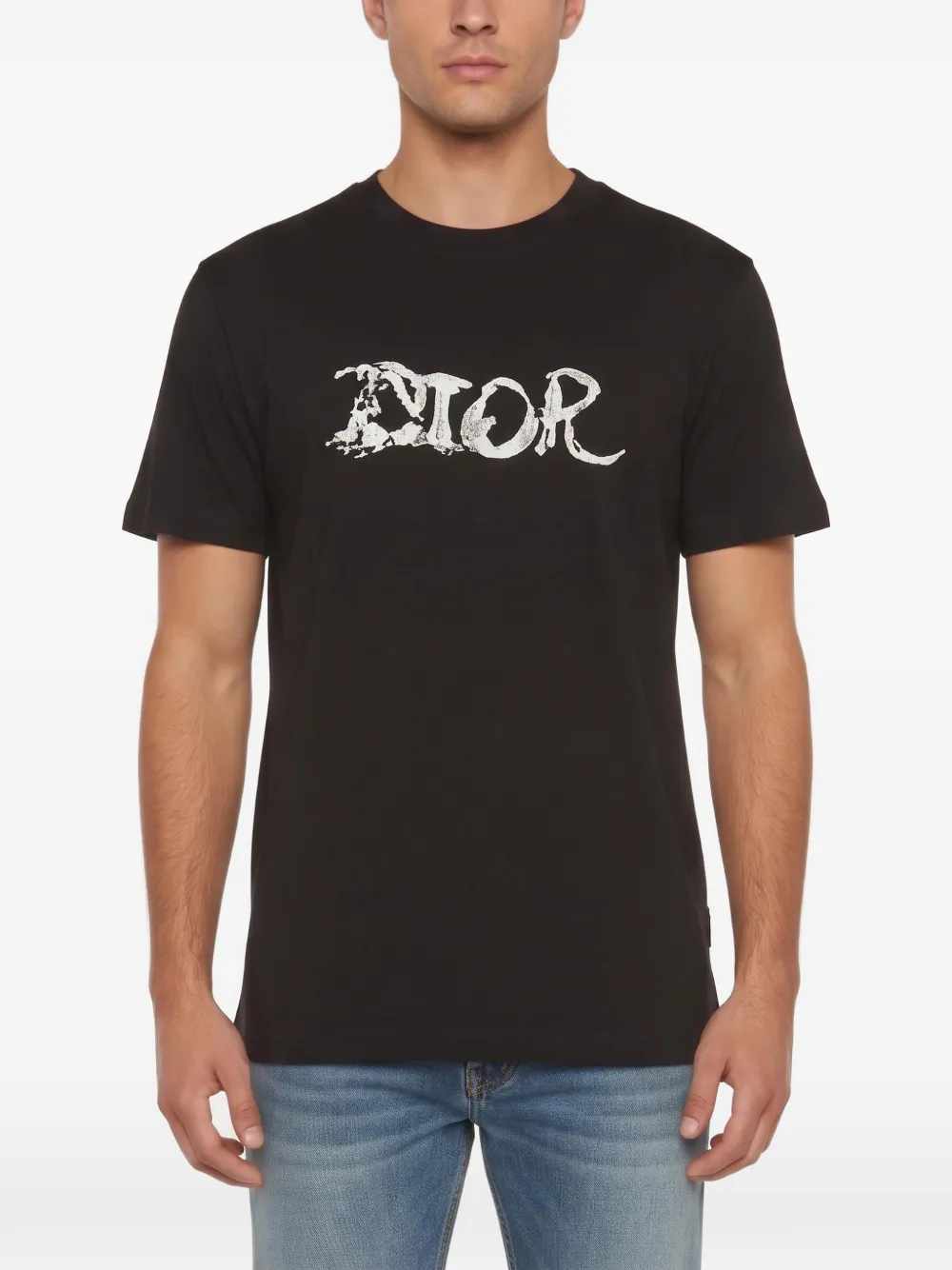 Christian Dior Pre-Owned T-shirt girocollo in cotone - Nero