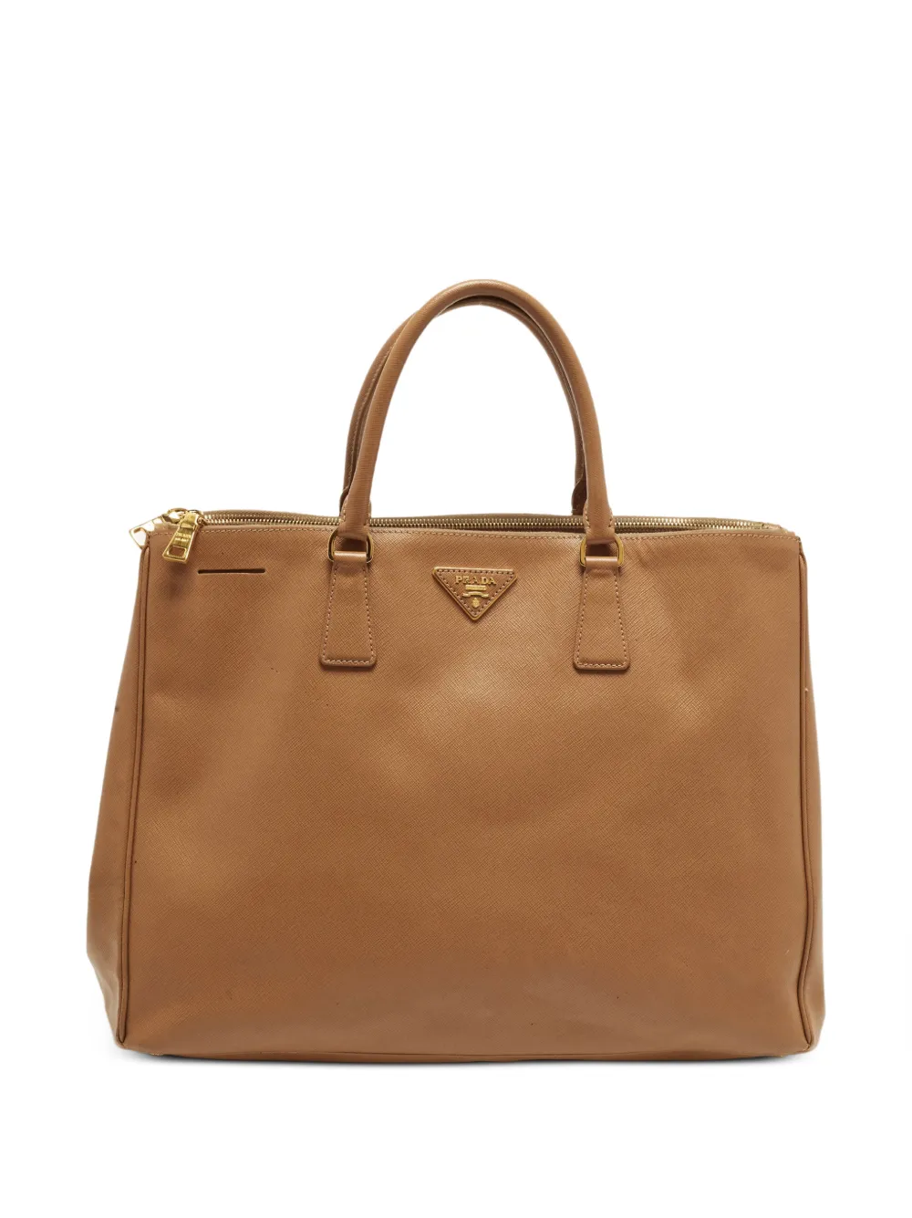 Prada Pre-Owned Executive double-zip tote bag - Marrone