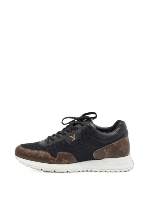 Louis Vuitton Pre-Owned Run Away Monogram-panel low-top sneakers