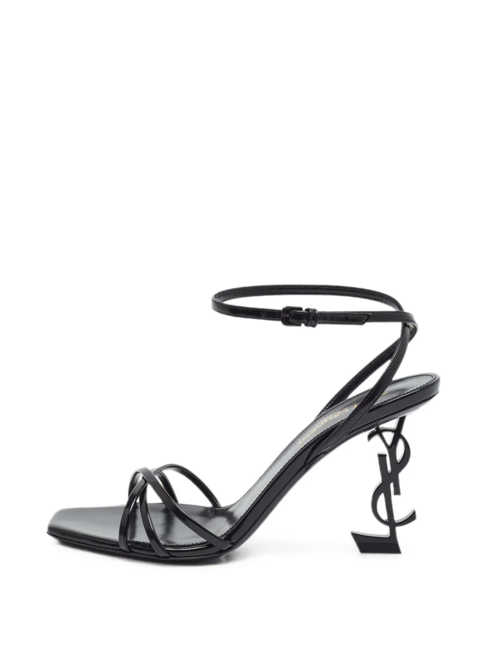 Saint Laurent Pre-Owned Opyum ankle-strap sandals - Schwarz