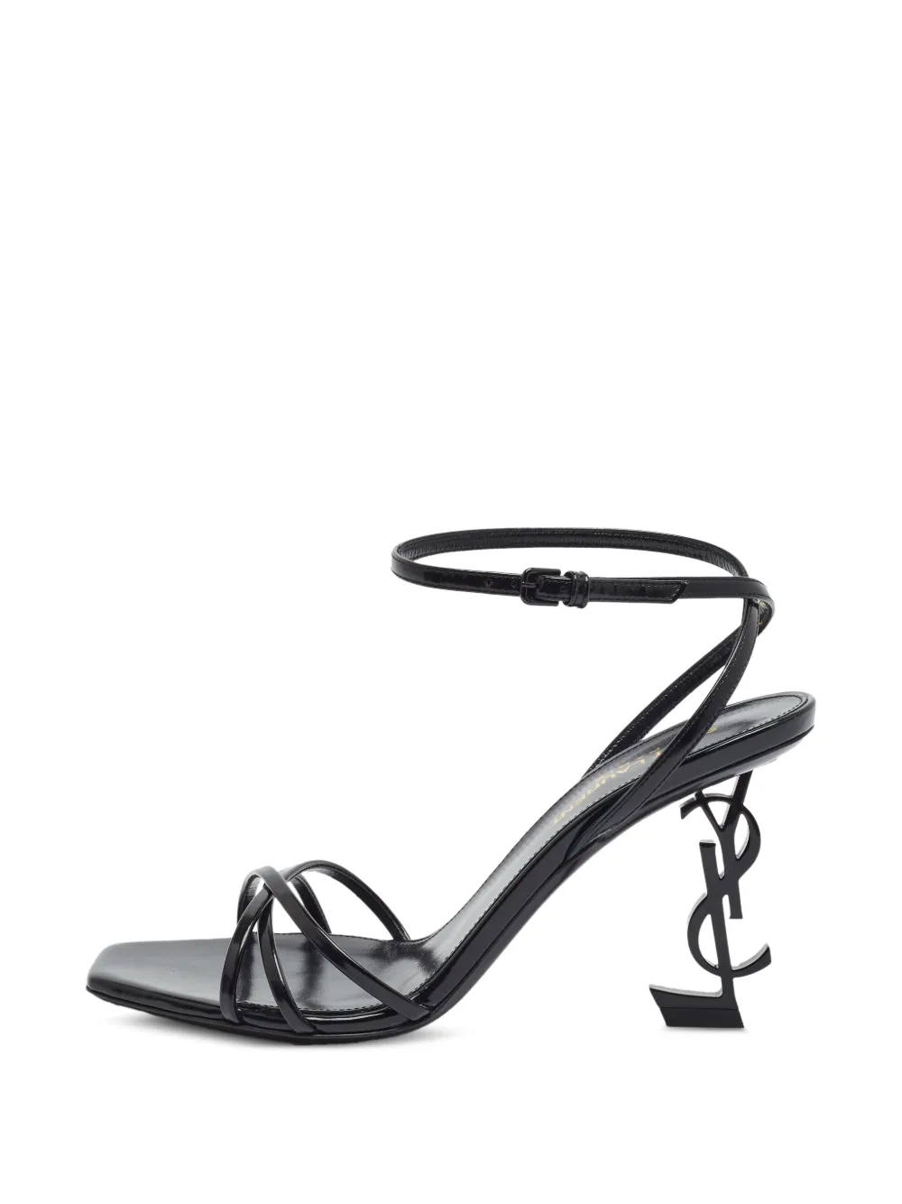 Saint Laurent Pre-Owned Opyum ankle-strap sandals - Nero