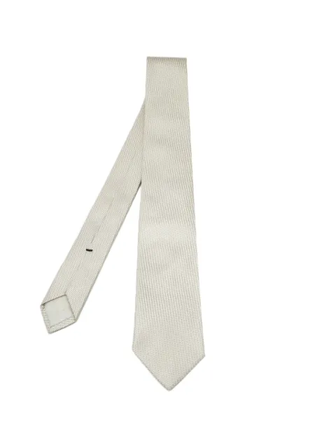 Gucci Pre-Owned patterned silk skinny tie
