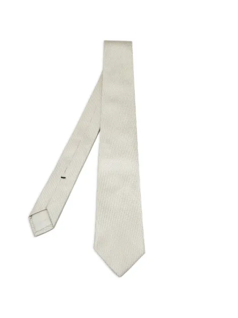 Gucci Pre-Owned patterned silk skinny tie