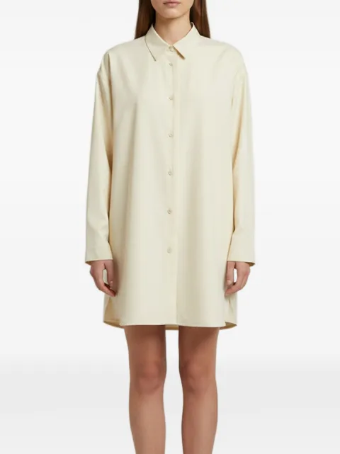Jil Sander Pre-Owned oversized button-down long shirt