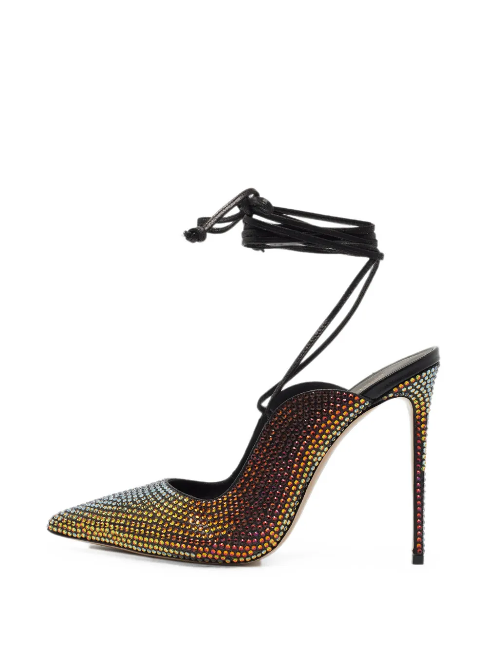 Le Silla Ivy crystal-embellished pumps - Orange
