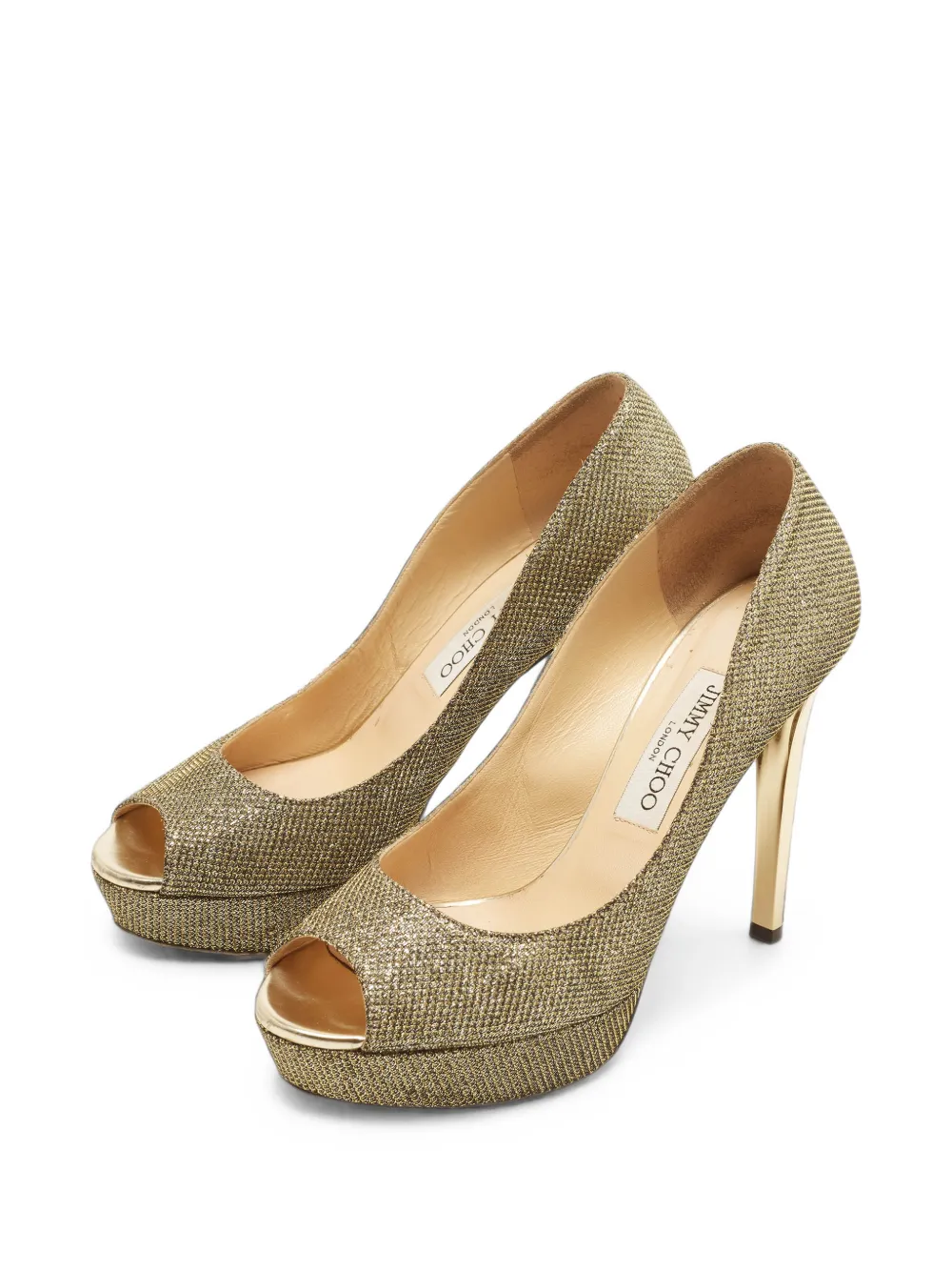 Jimmy Choo Pre-Owned escarpins plateforme Dahlia pailletés à talon Jimmy Choo Pre-Owned escarpins plateforme Dahlia pailletés à talon