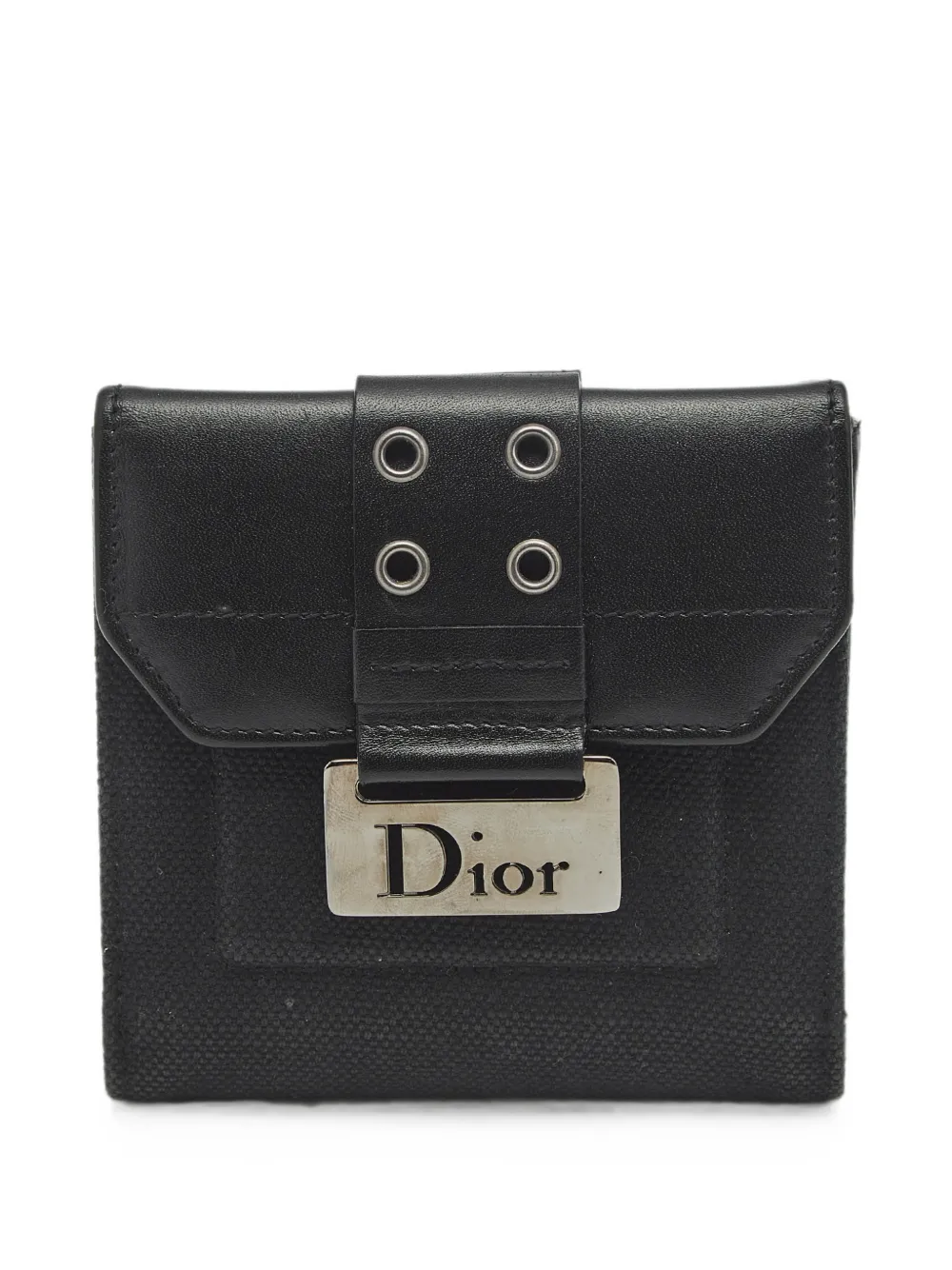 Christian Dior Pre-Owned 2002 Street Chic buckle wallet - Schwarz