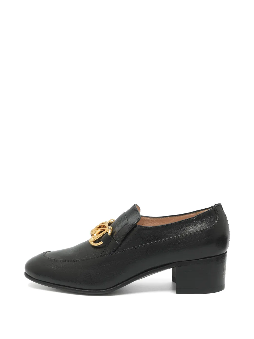 Gucci Pre-Owned mocassins Ice Lolly à talon - Noir