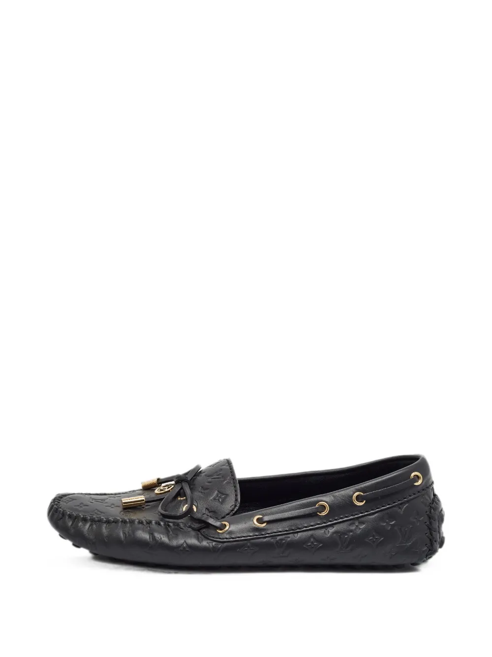 Louis Vuitton Pre-Owned Gloria Monogram loafers - Schwarz