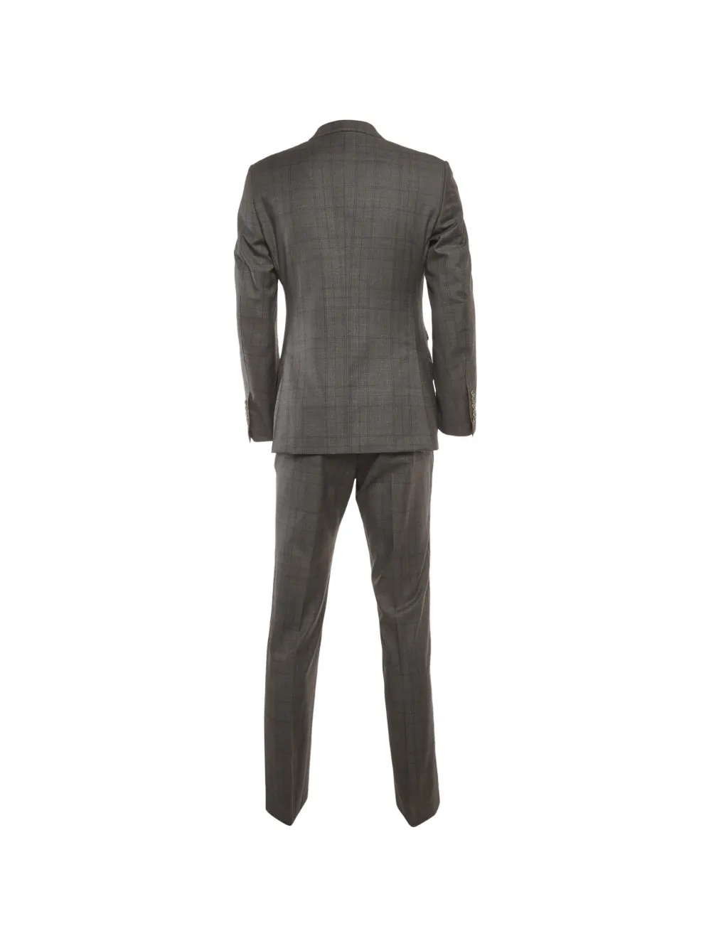 Tom Ford Vintage plaid-pattern suit - Grigio