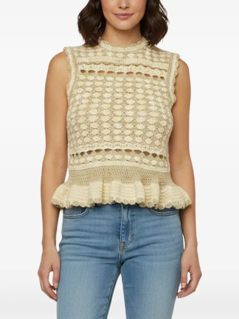 ZIMMERMANN Wanderlust crochet tank top