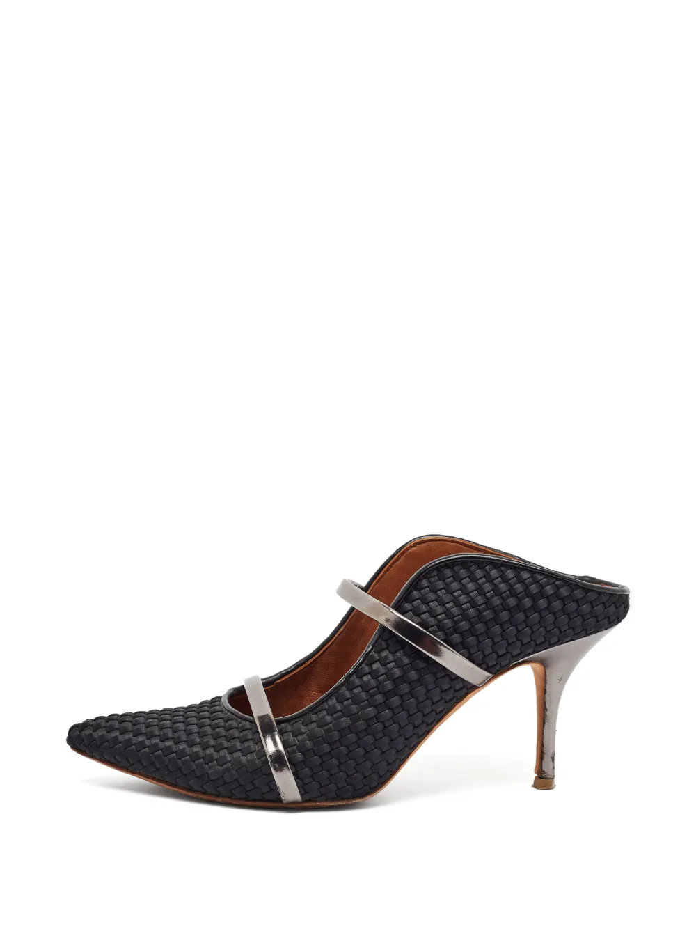Malone Souliers Maureen crossover-strap mules - Nero