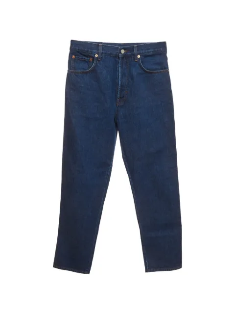 Gucci Pre-Owned straight-leg cropped jeans