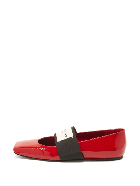Givenchy Pre-Owned Sliced squared-toe ballet flats