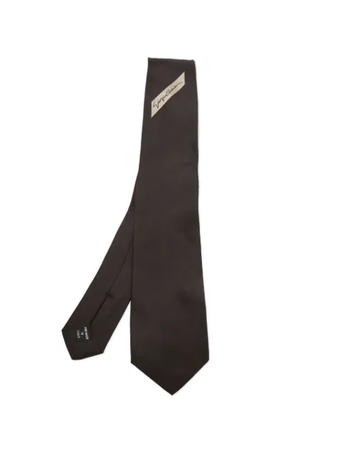 Giorgio Armani Pre-Owned Stropdas met logo jacquard