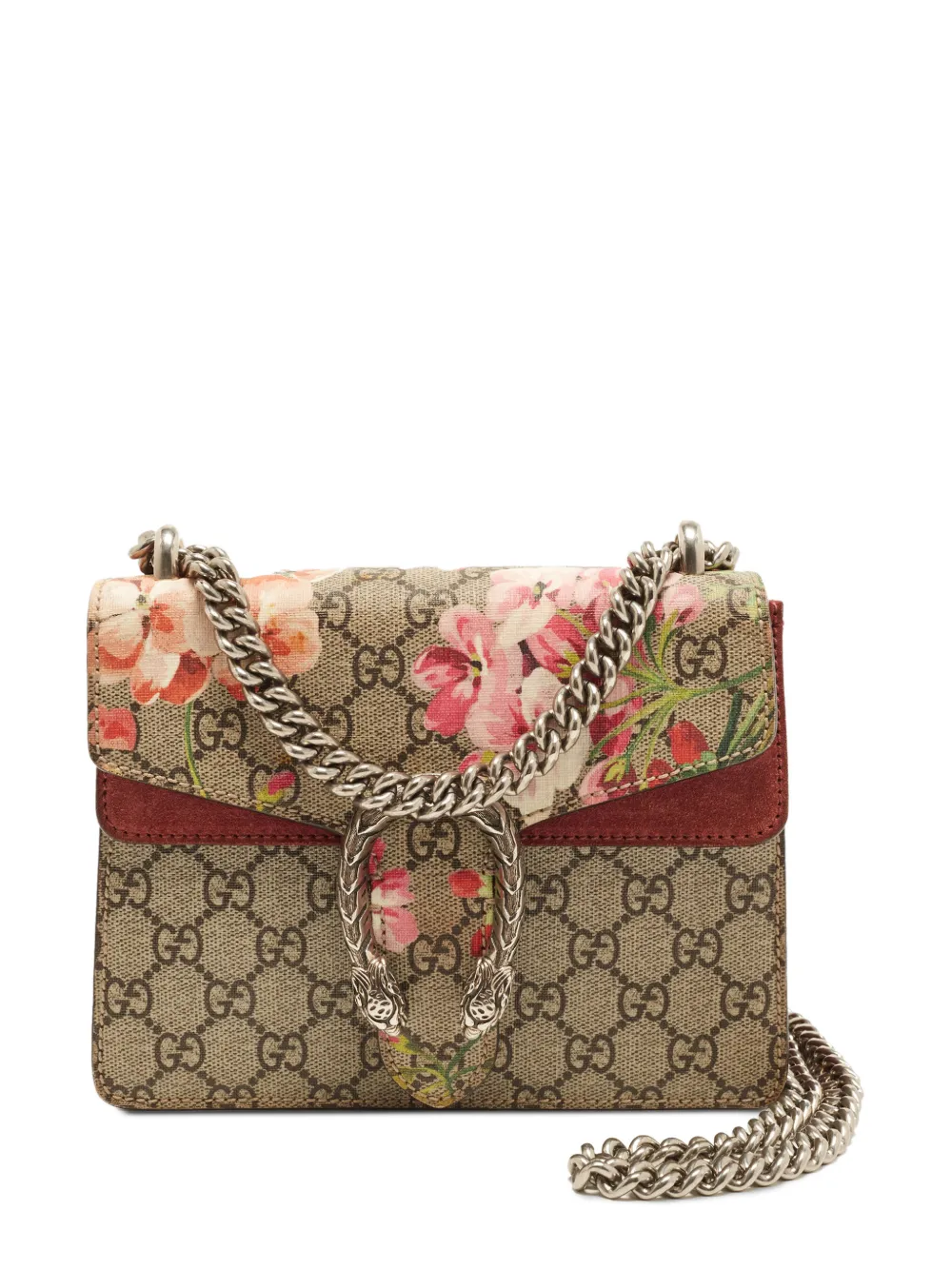 Gucci Pre-Owned mini Dionysus Blooms shoulder bag - Toni neutri
