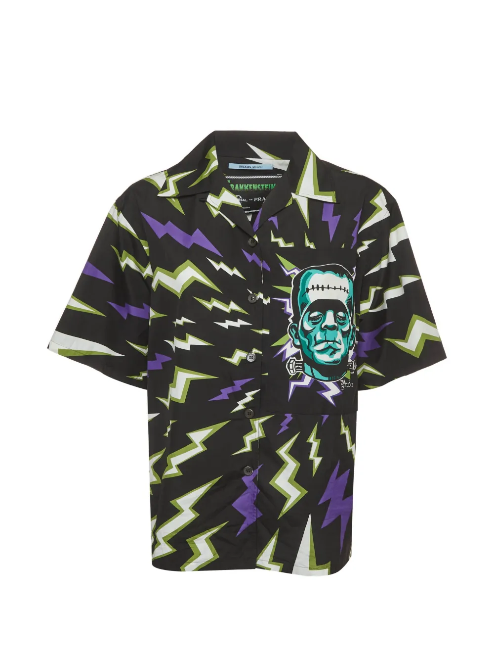 Prada Pre-Owned 2019 logo-detail shirt - Nero