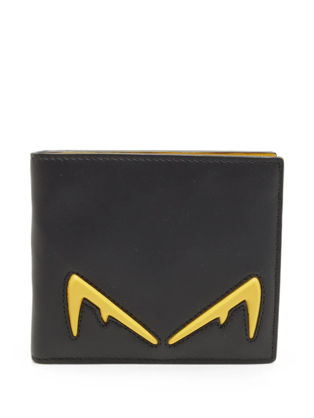 Fendi Pre-Owned 2019 Monster Eye bi-fold wallet - Nero