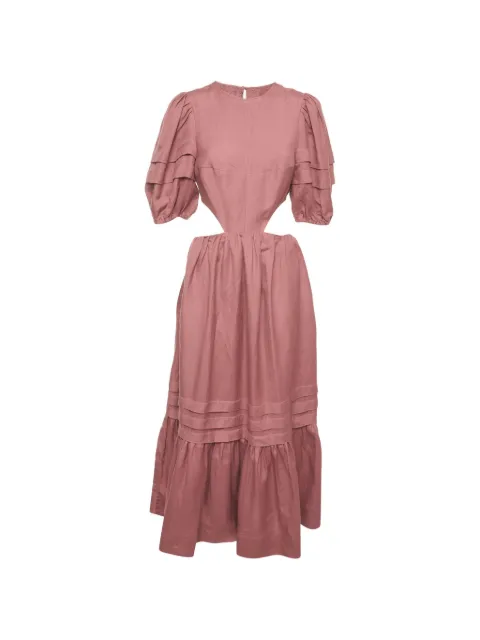 Shona Joy Vega cut-out midi dress