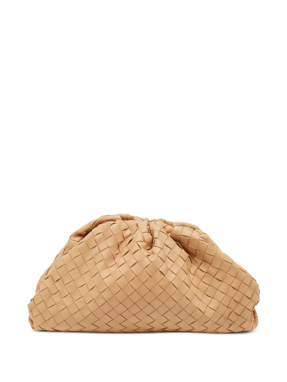 Bottega Veneta Pre-Owned The Pouch Intrecciato clutch bag - Toni neutri