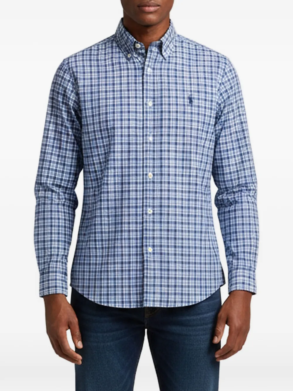 Ralph Lauren Vintage chemise à carreaux - Bleu