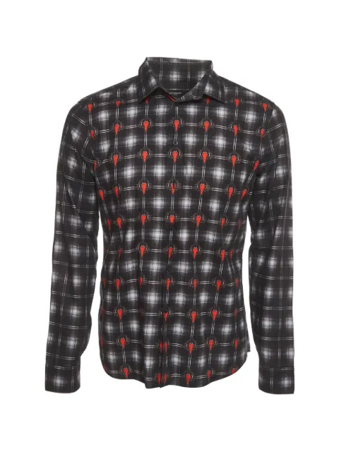 Givenchy Pre-Owned check-print long-sleeve shirt