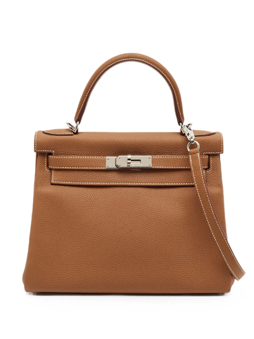 Hermès Pre-Owned 2020 Kelly Retourne 28 tote bag - Braun