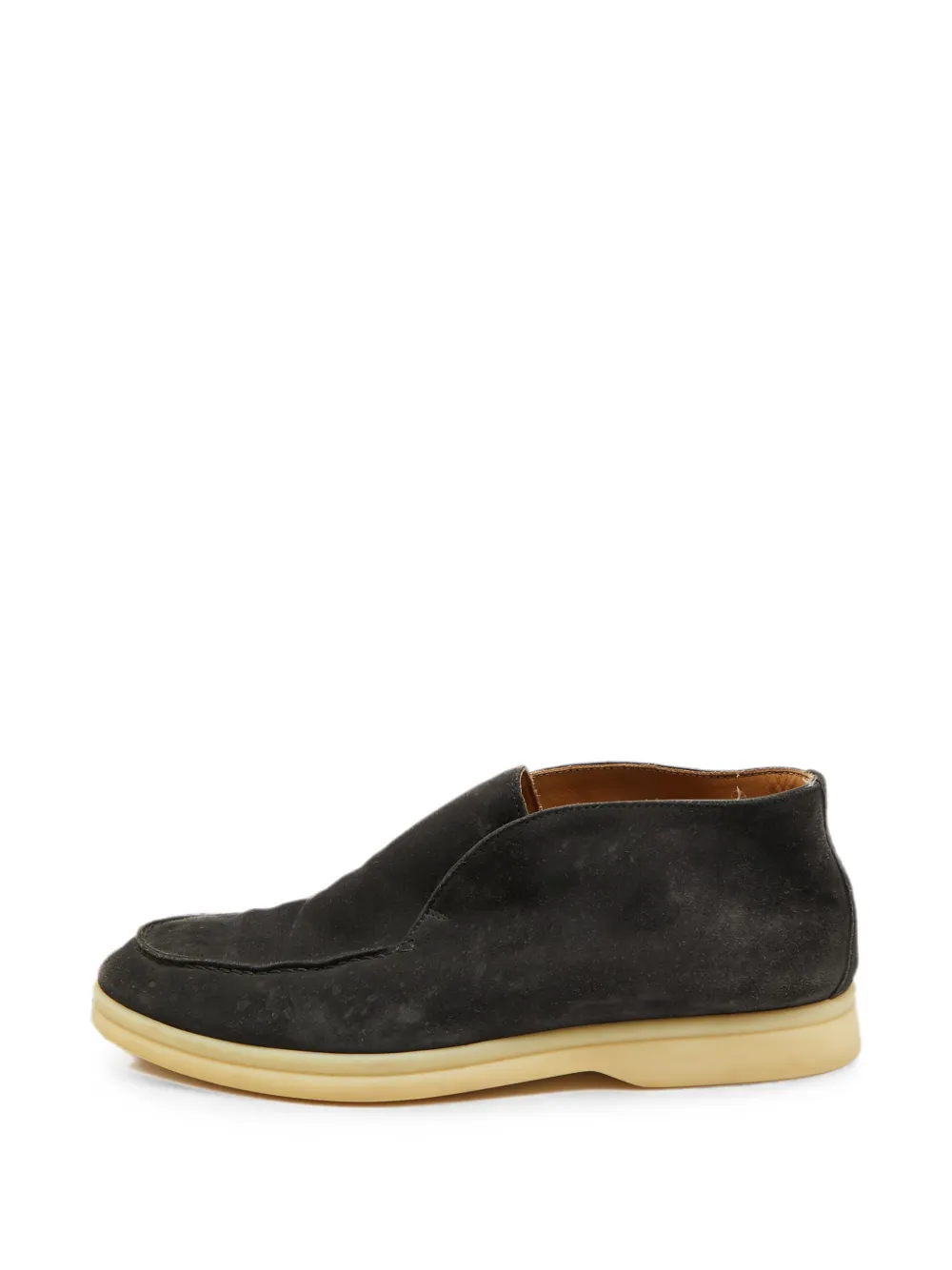 Loro Piana Pre-Owned almond-toe ankle boots - Schwarz