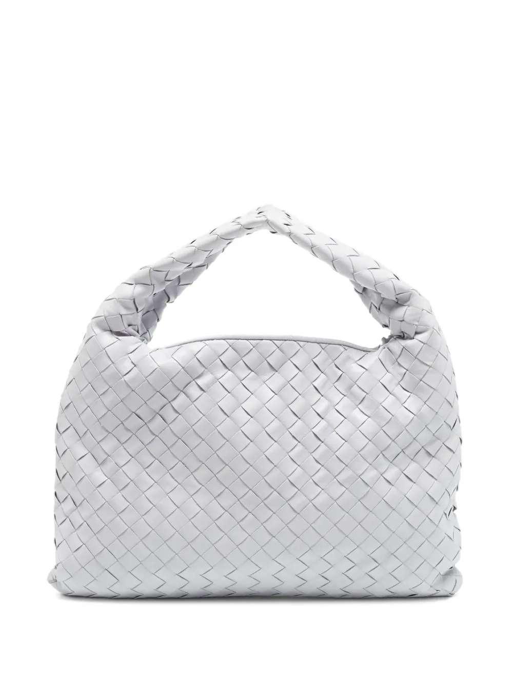 Bottega Veneta Pre-Owned small Hop Intrecciato leather tote bag - Grigio