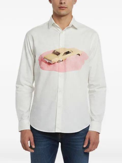 Jacquemus Pre-Owned La Chemise Henri car-graphic shirt