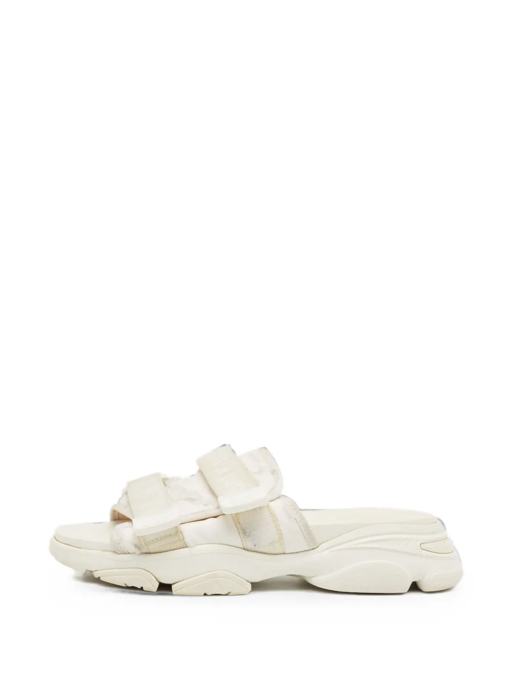 Christian Dior Pre-Owned D-Wander touch-strap sandals - Nude
