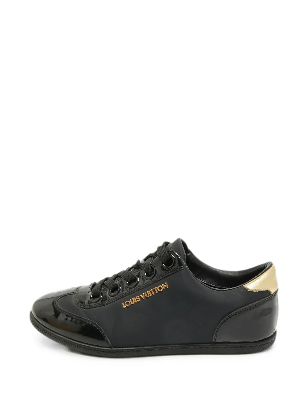 Louis Vuitton Pre-Owned Pulse patent leather sneakers - Schwarz