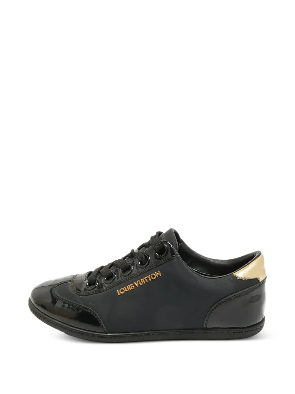 Louis Vuitton Pre-Owned Pulse patent leather sneakers - Nero