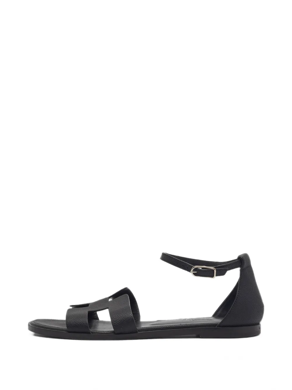 Hermès Pre-Owned Santorini ankle-strap flat sandals - Schwarz