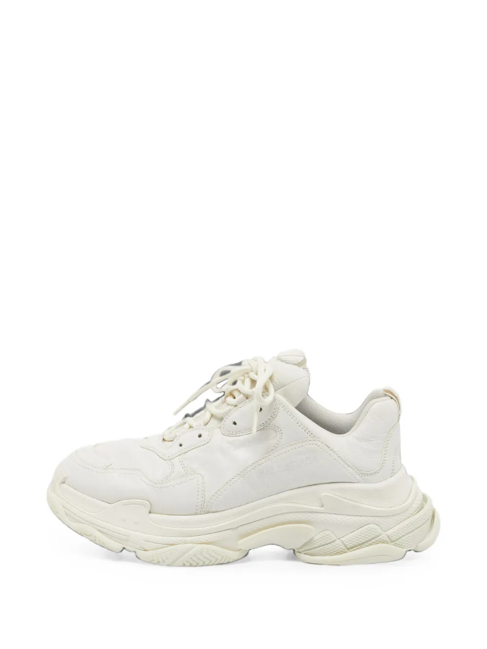 Balenciaga Pre-Owned Triple S lace-up sneakers - Weiß