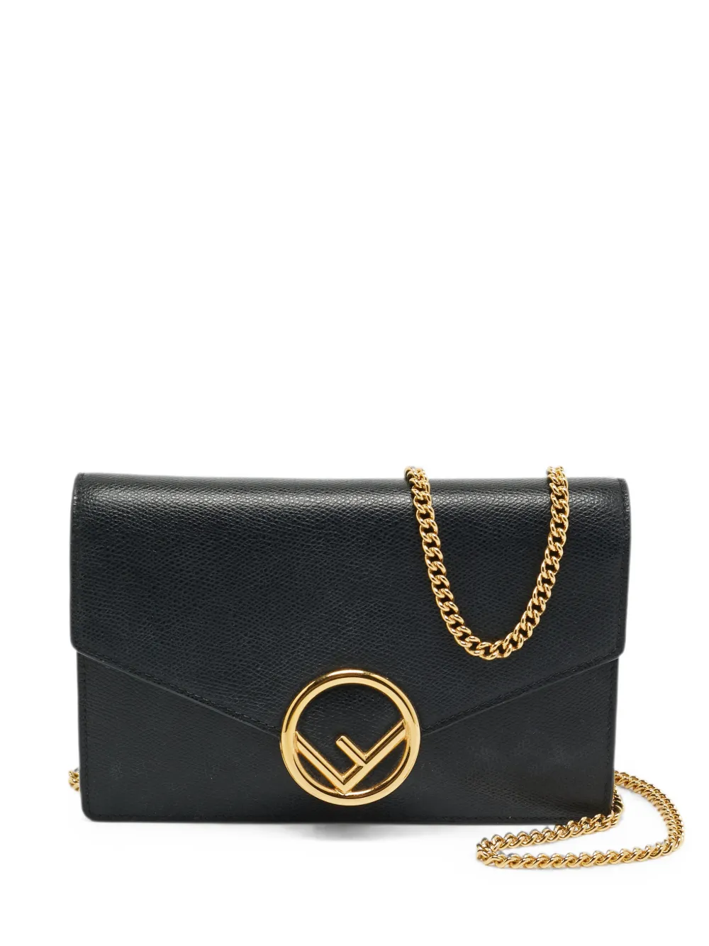 Fendi Pre-Owned F envelope shoulder bag - Nero