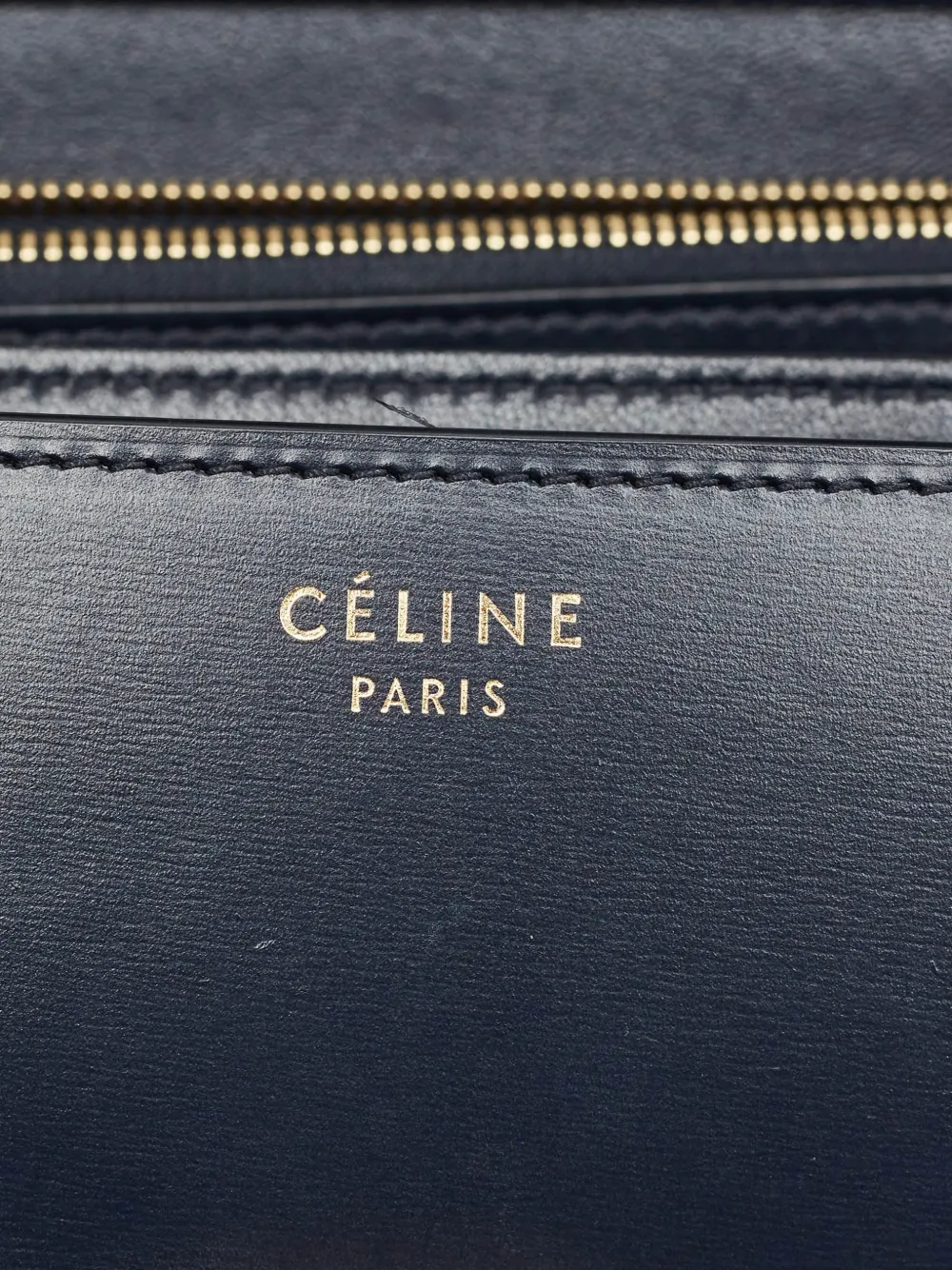 Celine Pre-Owned 2016 medium Classic Box crossbody bag - Blau