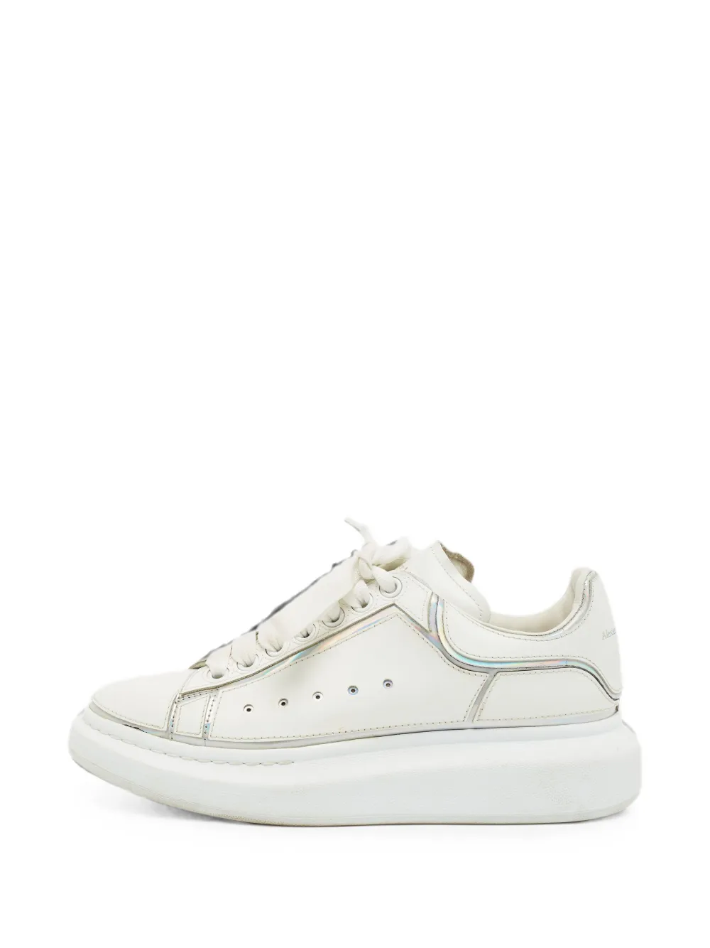 Alexander McQueen Pre-Owned Oversized lace-up sneakers - Weiß