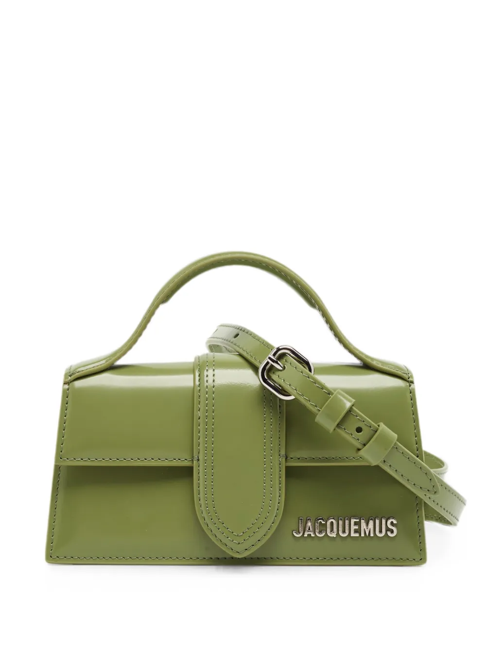 Jacquemus Pre-Owned mini Le Bambino leather tote bag - Grün