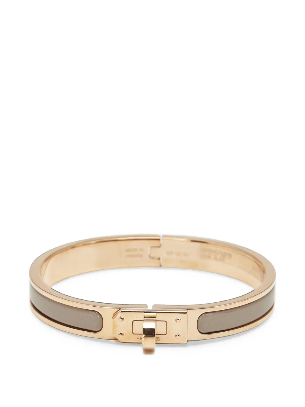 Hermès Pre-Owned Bracciale Mini Clic Kelly - Oro