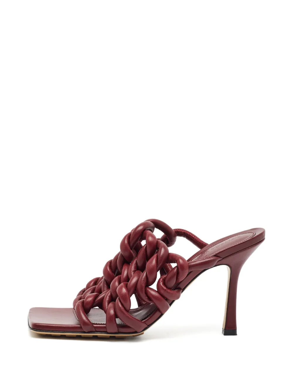 Bottega Veneta Pre-Owned Rope-detail sandals - Rosso