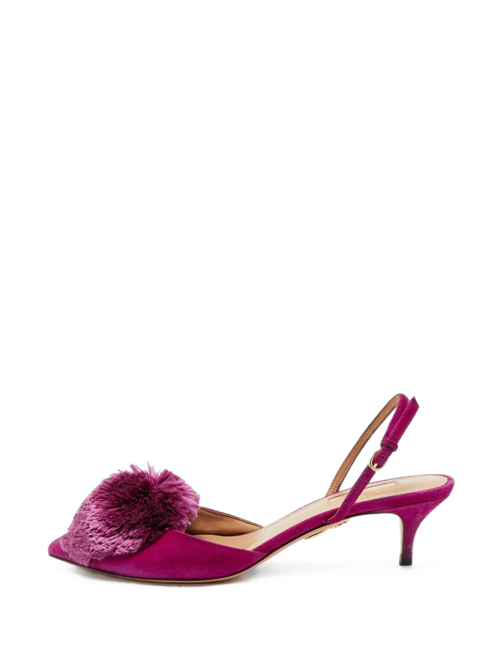 Aquazzura Powder Puff slingback pumps - Rosa