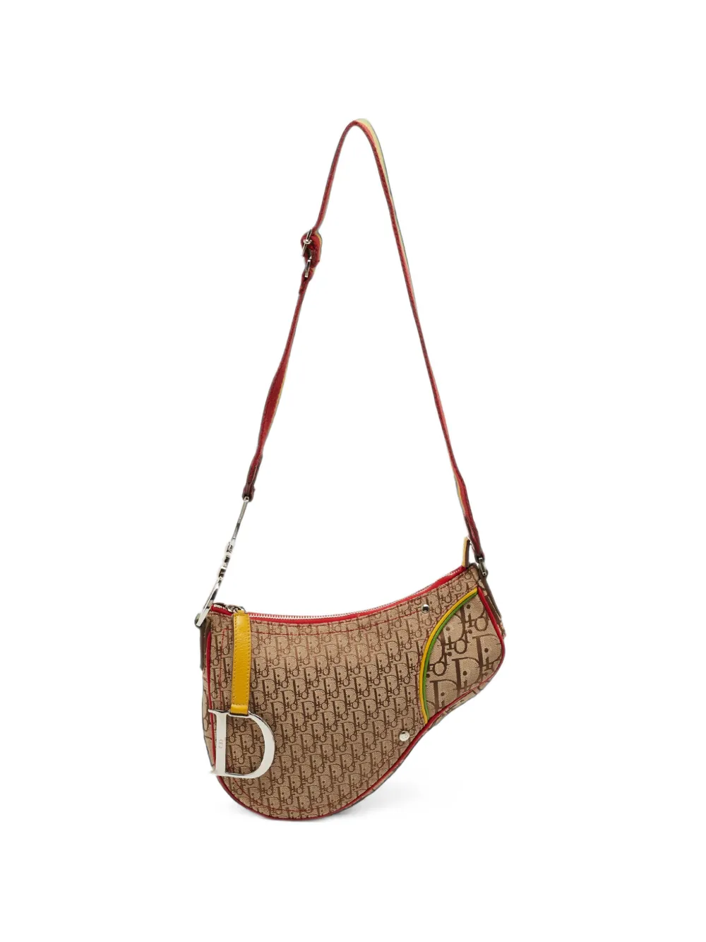 Christian Dior Pre-Owned Rasta Trotter shoulder bag - Braun