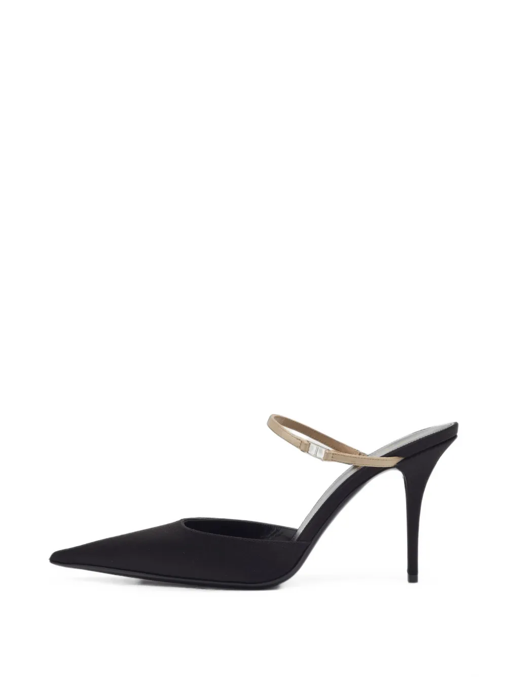 Saint Laurent Pre-Owned Killer pointed-toe mules - Schwarz