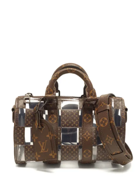 Louis Vuitton Pre-Owned 25 Monogram Chess Keepall Bandoulière tote bag