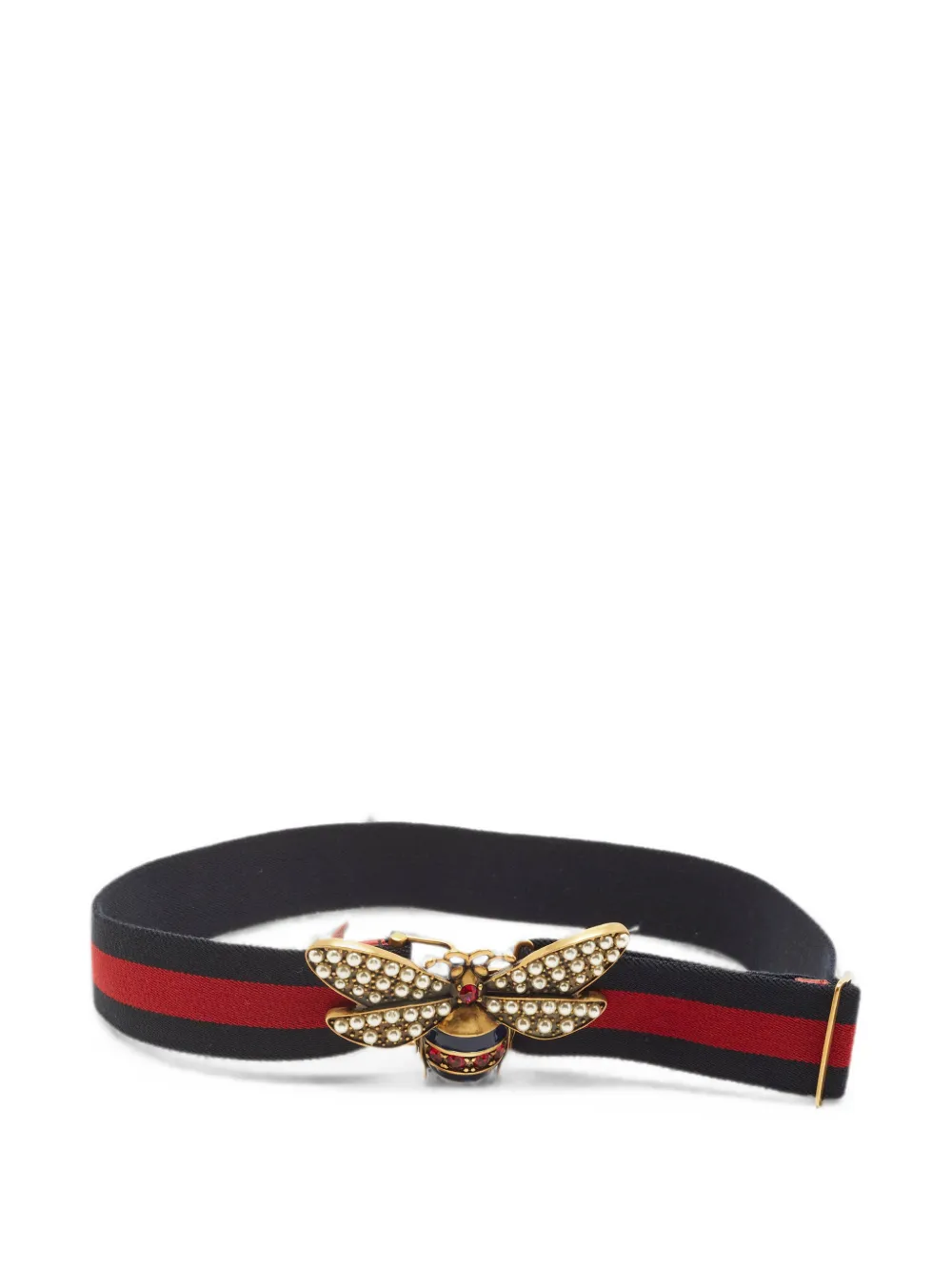 Gucci Pre-Owned Queen Margaret bee belt - Blau